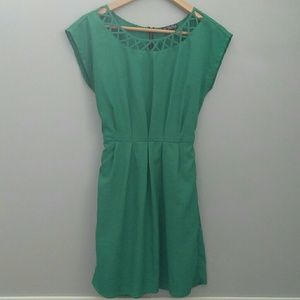 BeBop turquoise green midi dress